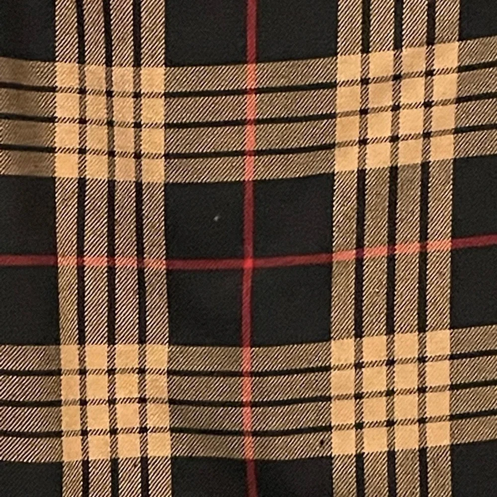Vintage Petite Plaid Skirt High Waist Size 10P - Picture 7 of 11
